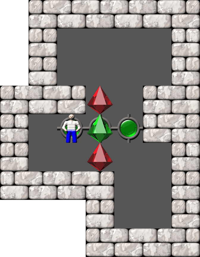 Sokoban Funny Template Levels level 7